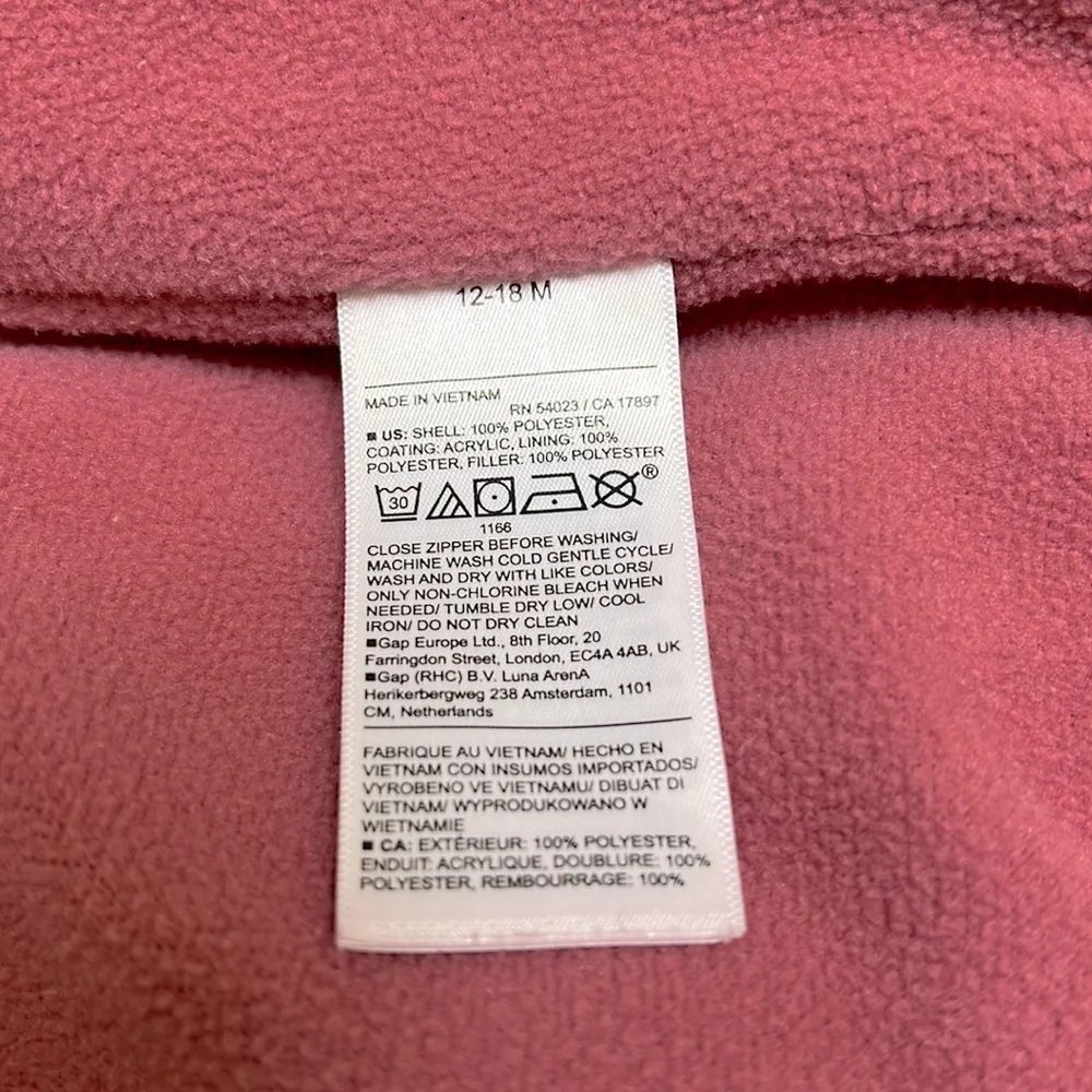 OLD NAVY || Pink Puffer Vest - Picture 4 of 4